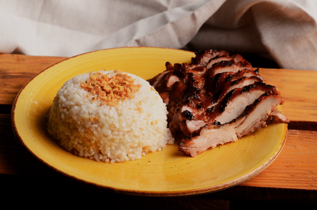 Pinoy Chicken BBQ w/ Garlic Rice (250g)