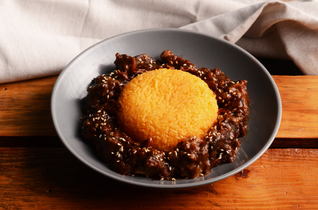 Korean Beef Stew w/ Yellow Rice (250g)